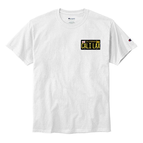 Lacrosse Fanatic Shirts Lax Fan Original T-Shirt - Cali Lax License Plate from Lacrosse Fanatic