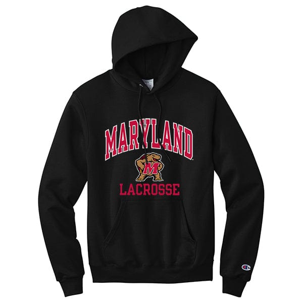 Lacrosse Apparel Lacrosse Pulli Adult Fleece Hoodie Vertical USA
