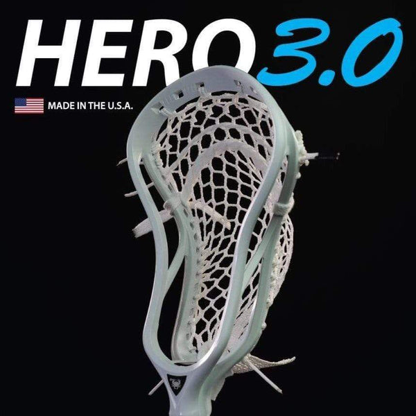 ECD Hero 3.0 Semi-Soft Carolina Blue Storm Striker Lacrosse Mesh - Lacrosse  Fanatic