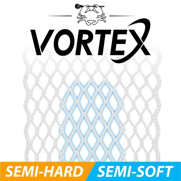 ECD Vortex Semi-Hard Hybrid Lacrosse Mesh - Lacrosse Fanatic