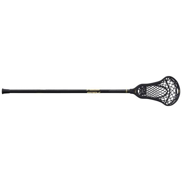 STX Crux Pro Elite Women's Complete Lacrosse Stick, Black