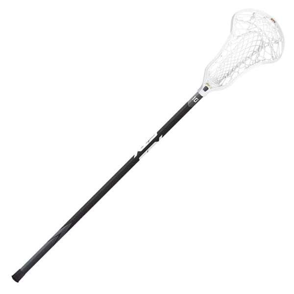STX Lacrosse Fortress 300 Girls Complete Stick - Defender Stick With Crux Mesh 2 Pocket