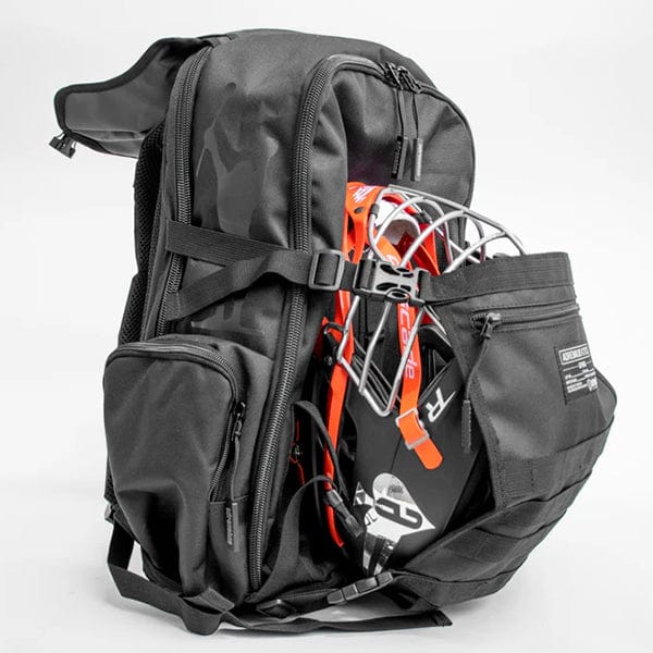 Adrenaline Equipment Bag Black Adrenaline Tac-Pack Backpack from Lacrosse Fanatic
