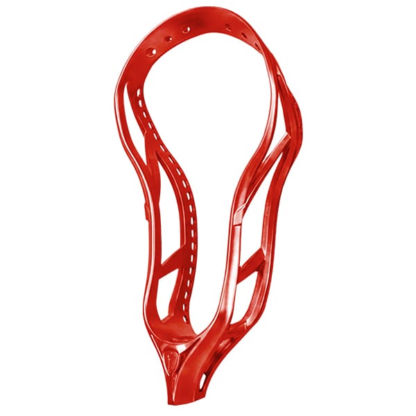 Adrenaline Mens Heads Satin Red Adrenaline Automatic Satin Chrome Offensive Unstrung Mens Lacrosse Head from Lacrosse Fanatic