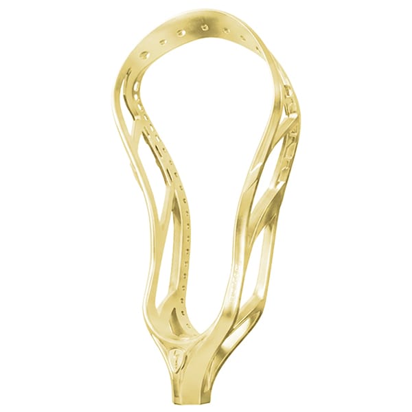 Adrenaline Mens Heads Satin Gold Adrenaline Nomad Transition Satin Chrome Unstrung Mens Lacrosse Head from Lacrosse Fanatic