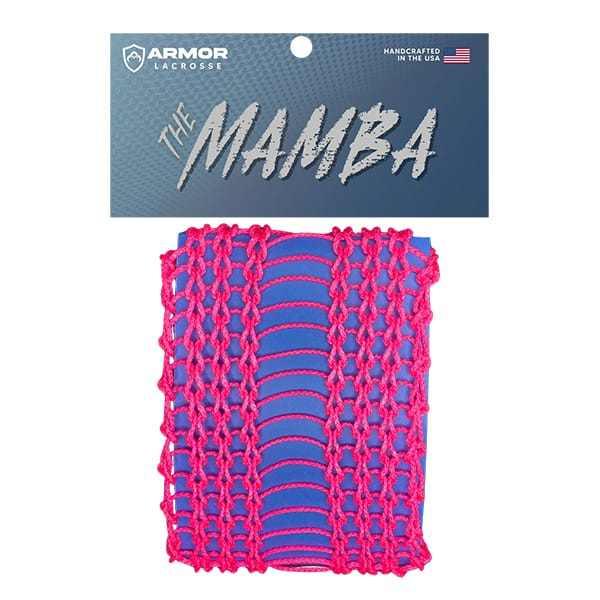 Armor Mesh Stringing Supplies Hot Pink Armor Mesh Mamba Lacrosse Mesh from Lacrosse Fanatic