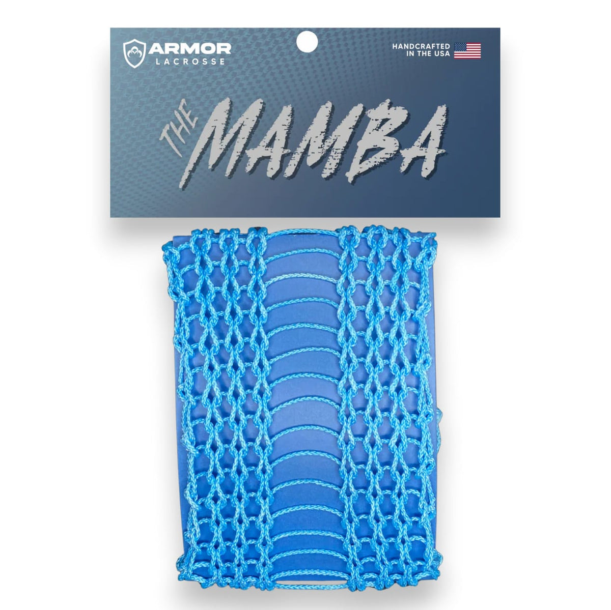 Armor Mesh Stringing Supplies Sky Blue Armor Mesh Mamba Lacrosse Mesh from Lacrosse Fanatic