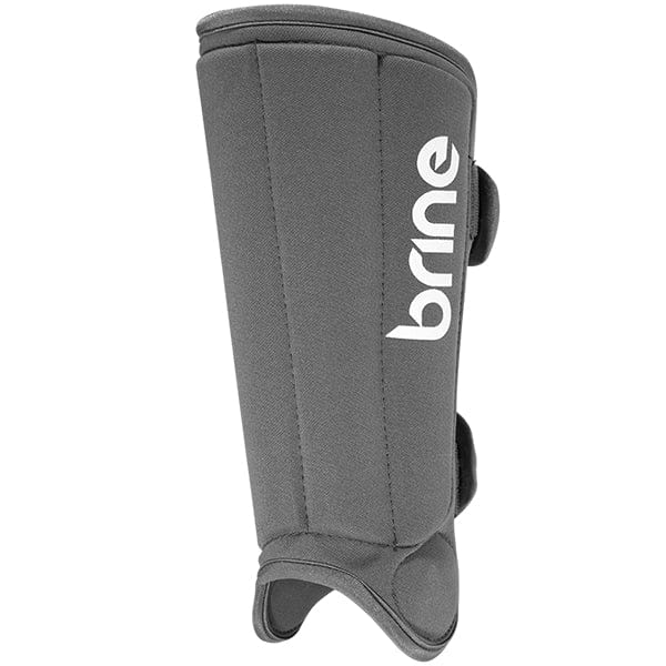 Brine Goalie Protection Brine Triumph Goalie Shin Pads from Lacrosse Fanatic