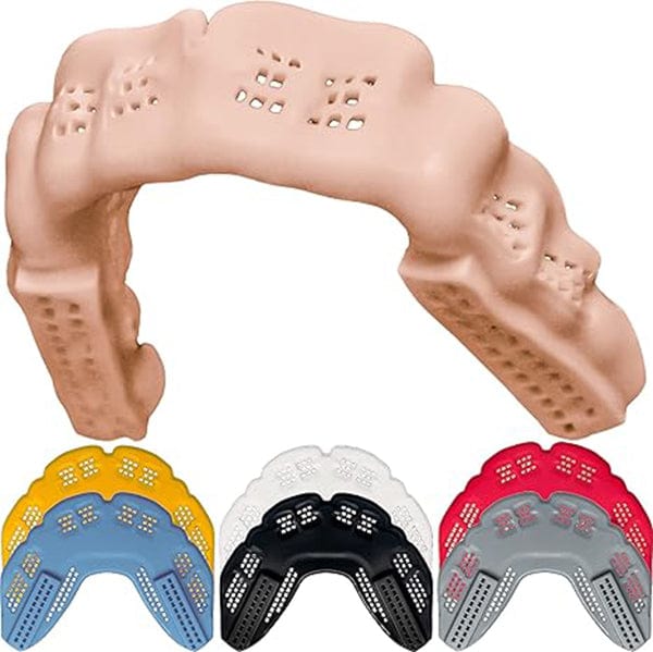 Bulletproof Mouth Guards Adult / Tan BulletProof Mouthguard w/ Kevlar - Adult (5&#39;3&quot; and taller) from Lacrosse Fanatic