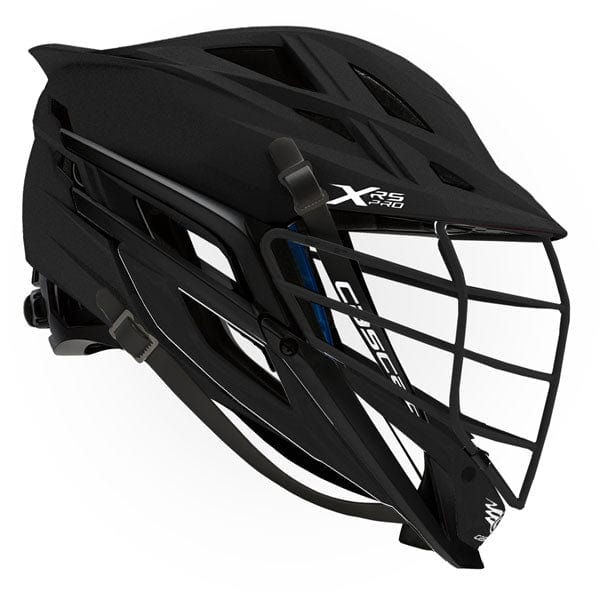 Cascade Helmets Matte Black Cascade XRS Pro Lacrosse Helmet - Matte Black, Matte Black, Black, Matte Black from Lacrosse Fanatic