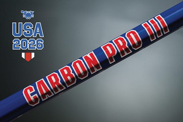 East Coast Dyes Mens Handles 2026 USA Limited Edition ECD Carbon Pro 3.0 Power Lacrosse Shaft from Lacrosse Fanatic