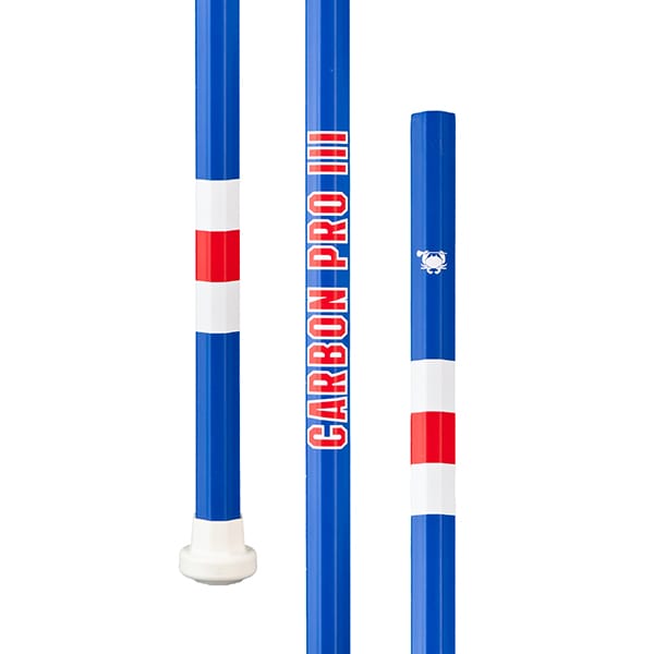 East Coast Dyes Mens Handles 2026 USA Limited Edition ECD Carbon Pro 3.0 Power Lacrosse Shaft from Lacrosse Fanatic
