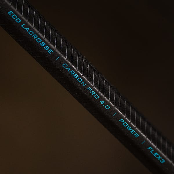East Coast Dyes Mens Handles ECD Carbon Pro 4.0 Power Lacrosse Shaft from Lacrosse Fanatic