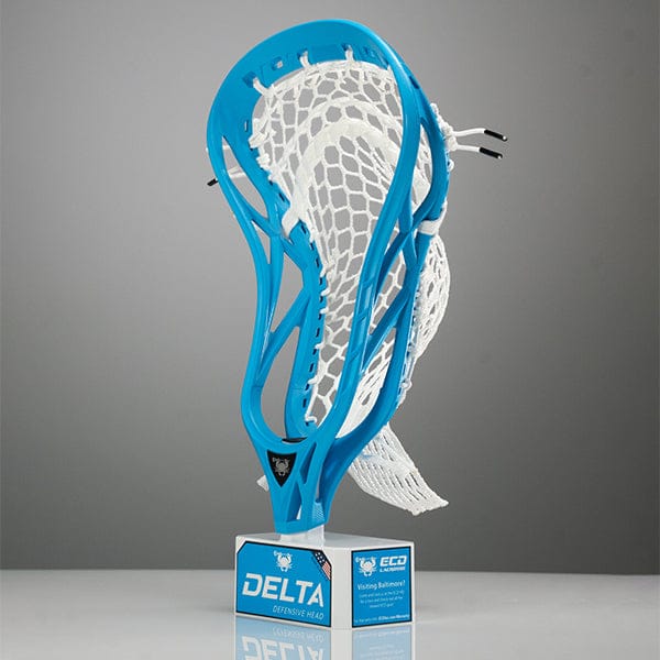 East Coast Dyes Mens Heads Blue / No Thanks I don't want my head strung 2025 Black Friday Limited Edition ECD Blue Delta Defense Mens Lacrosse Head from Lacrosse Fanatic