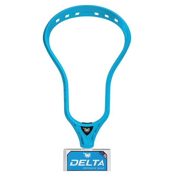 East Coast Dyes Mens Heads Blue / No Thanks I don't want my head strung 2025 Black Friday Limited Edition ECD Blue Delta Defense Mens Lacrosse Head from Lacrosse Fanatic