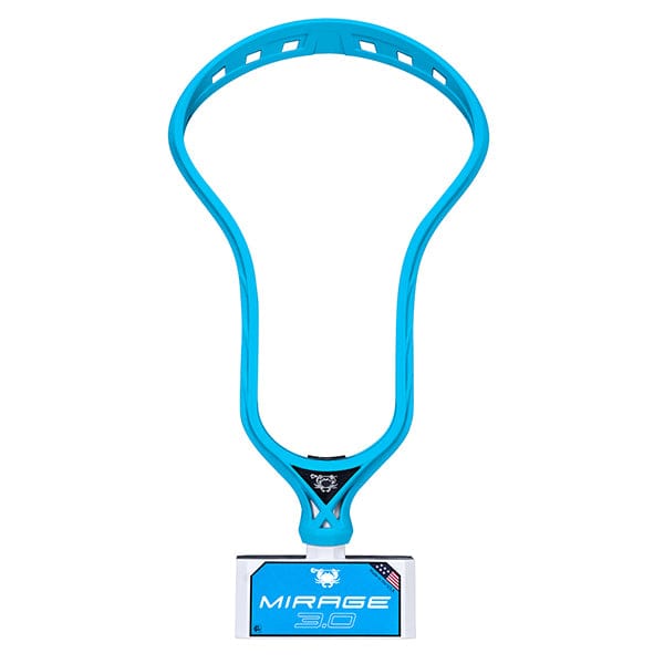 East Coast Dyes Mens Heads Blue / No Thanks I don't want my head strung 2025 Black Friday Limited Edition ECD Blue Mirage 3.0 Mens Attack Lacrosse Head from Lacrosse Fanatic