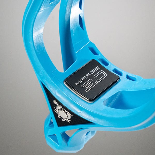 East Coast Dyes Mens Heads Blue / No Thanks I don't want my head strung 2025 Black Friday Limited Edition ECD Blue Mirage 3.0 Mens Attack Lacrosse Head from Lacrosse Fanatic