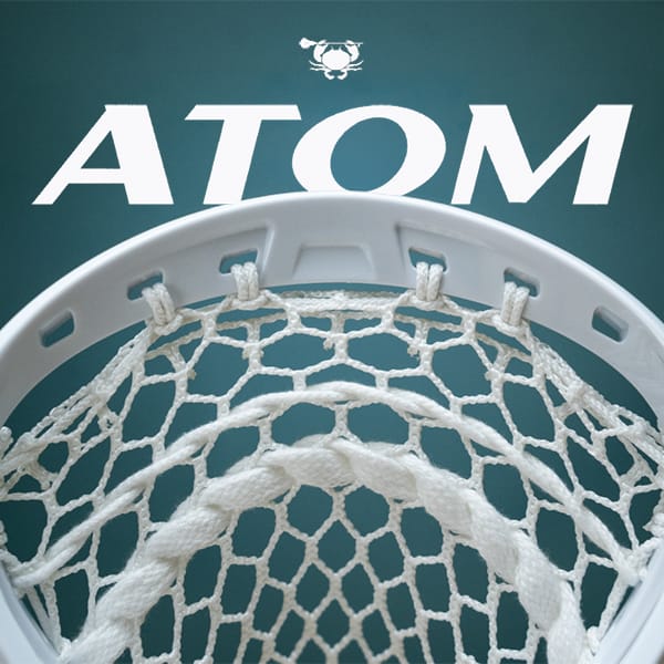 East Coast Dyes Mens Heads ECD Atom Elite Pocket Strung Mens Attack Lacrosse Head from Lacrosse Fanatic