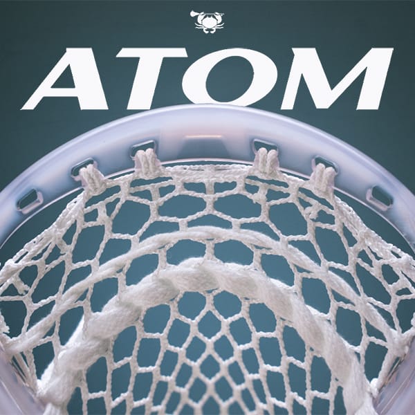 East Coast Dyes Mens Heads ECD Atom Elite Pocket Strung Mens Attack Lacrosse Head from Lacrosse Fanatic