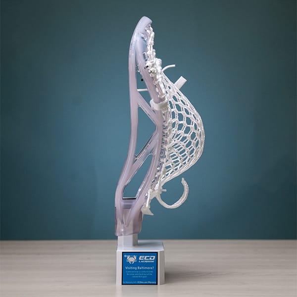 East Coast Dyes Mens Heads ECD Atom Elite Pocket Strung Mens Attack Lacrosse Head from Lacrosse Fanatic