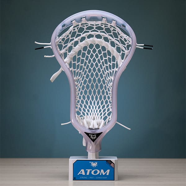 East Coast Dyes Mens Heads ECD Atom Elite Pocket Strung Mens Attack Lacrosse Head from Lacrosse Fanatic