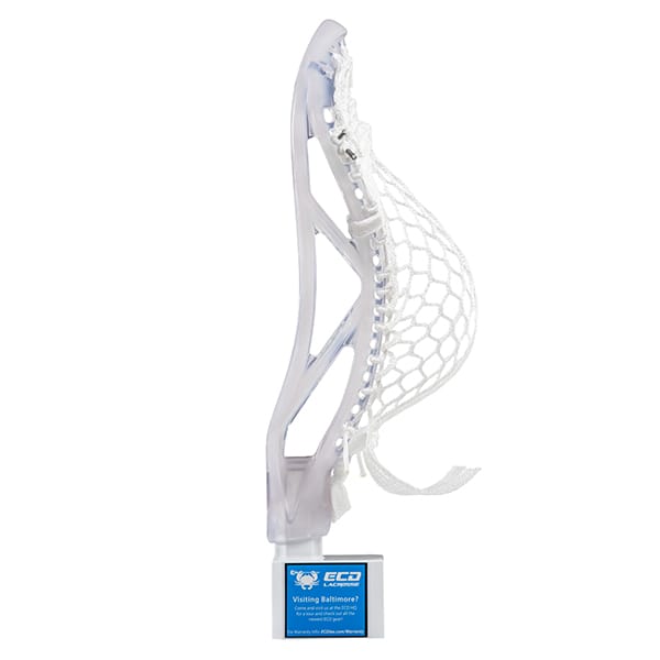 East Coast Dyes Mens Heads ECD Atom Elite Pocket Strung Mens Attack Lacrosse Head from Lacrosse Fanatic