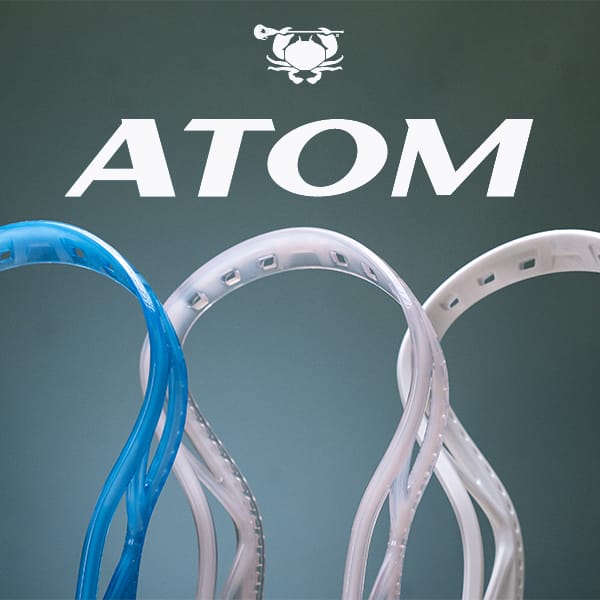 East Coast Dyes Mens Heads ECD Atom Mens Attack Lacrosse Head from Lacrosse Fanatic