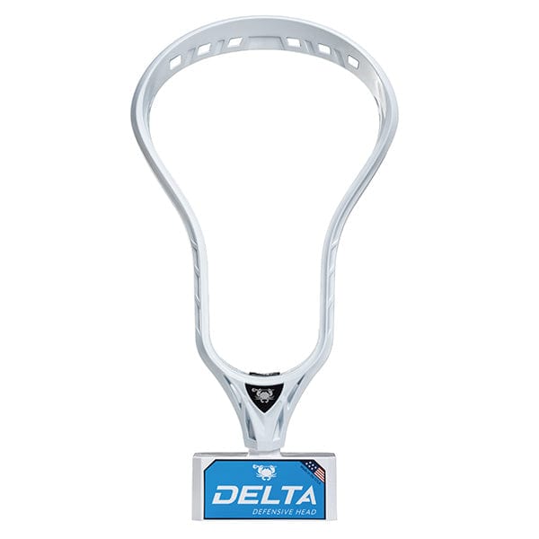 East Coast Dyes Mens Heads White / No Thanks I don't want my head strung ECD Delta Defense Mens Lacrosse Head from Lacrosse Fanatic