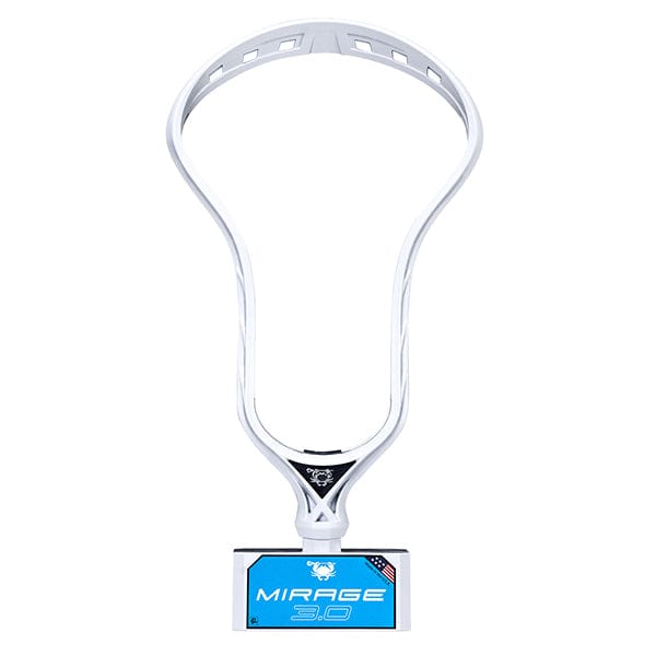 East Coast Dyes Mens Heads White / No Thanks I don't want my head strung ECD Mirage 3.0 Mens Attack Lacrosse Head from Lacrosse Fanatic