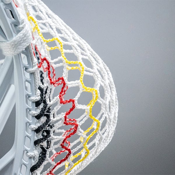 East Coast Dyes Stringing Supplies Black/Red/Yellow / Semi-Soft 2025 ECD Black Friday Limited Edition USA Hero 4.0 College Pack Semi-Soft Mesh - Black/Red/Yellow from Lacrosse Fanatic