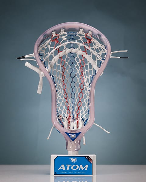 East Coast Dyes Stringing Supplies USA / Semi-Soft 2026 USA Limited Edition ECD Hero 4.0 Semi-Soft Mesh from Lacrosse Fanatic