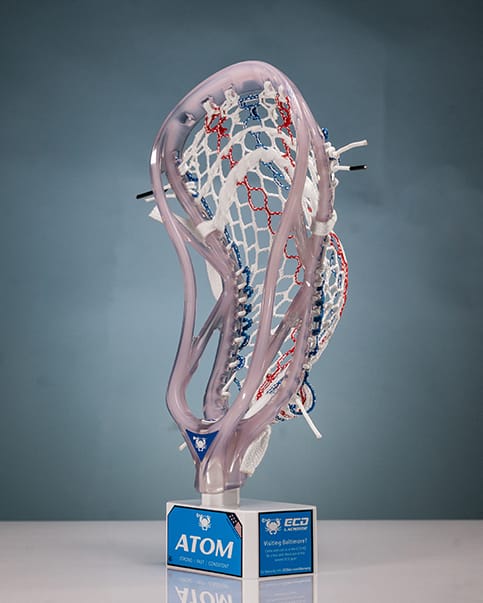 East Coast Dyes Stringing Supplies USA / Semi-Soft 2026 USA Limited Edition ECD Hero 4.0 Semi-Soft Mesh from Lacrosse Fanatic