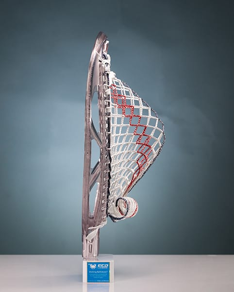 East Coast Dyes Stringing Supplies USA / Semi-Soft 2026 USA Limited Edition ECD Impact Goalie Semi-Soft Lacrosse Mesh from Lacrosse Fanatic