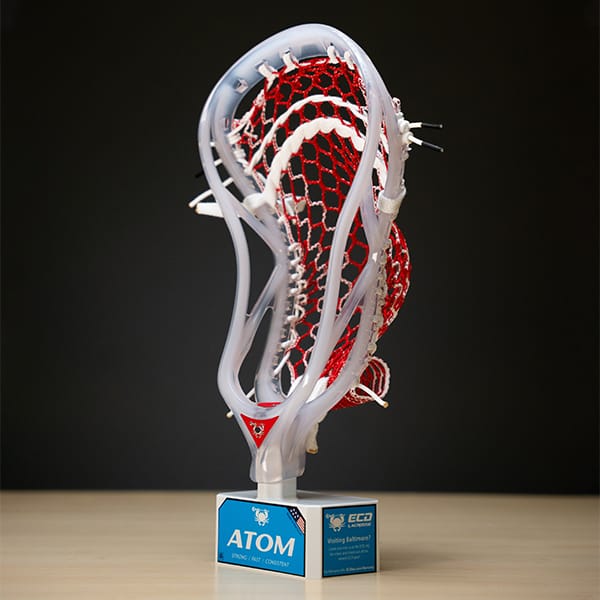 ECD Stringing Supplies Red/White Storm Striker ECD Hero 4.0 Semi-Soft Lacrosse Mesh - Red Bandana from Lacrosse Fanatic