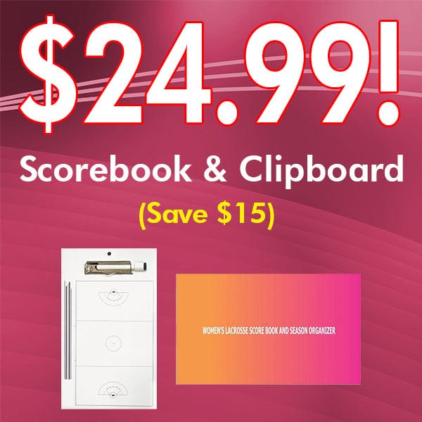 Lacrosse Fanatic Bargain Bundle Coaches Clipboard and Scorebook Combo from Lacrosse Fanatic