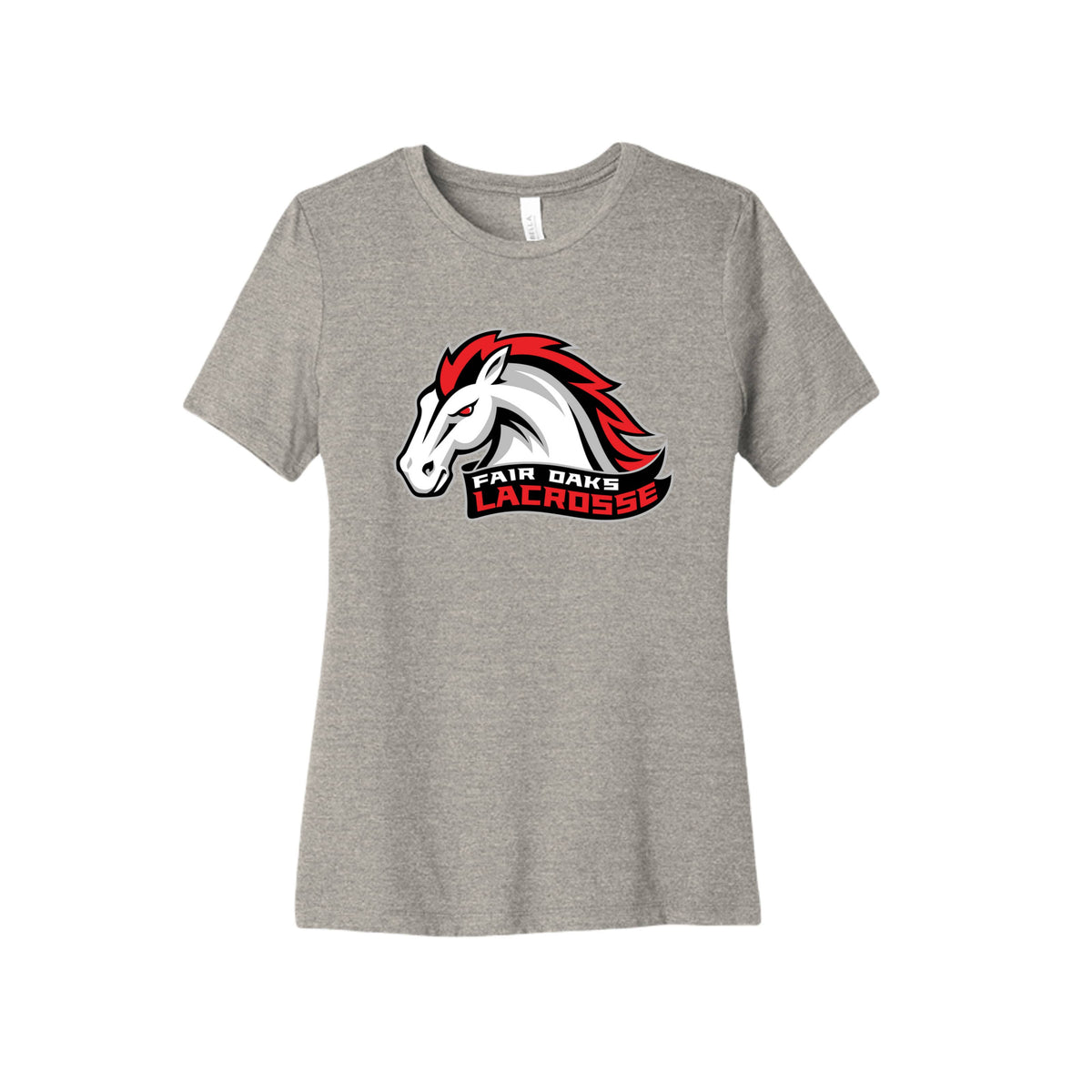 Lacrosse Fanatic  Athletic Heather / S Fair Oaks Women's Blended Tee from Lacrosse Fanatic
