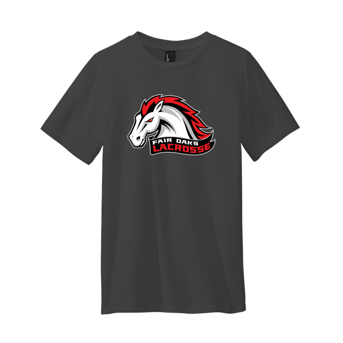 Lacrosse Fanatic  Black / YXS Fair Oaks Youth Tee from Lacrosse Fanatic