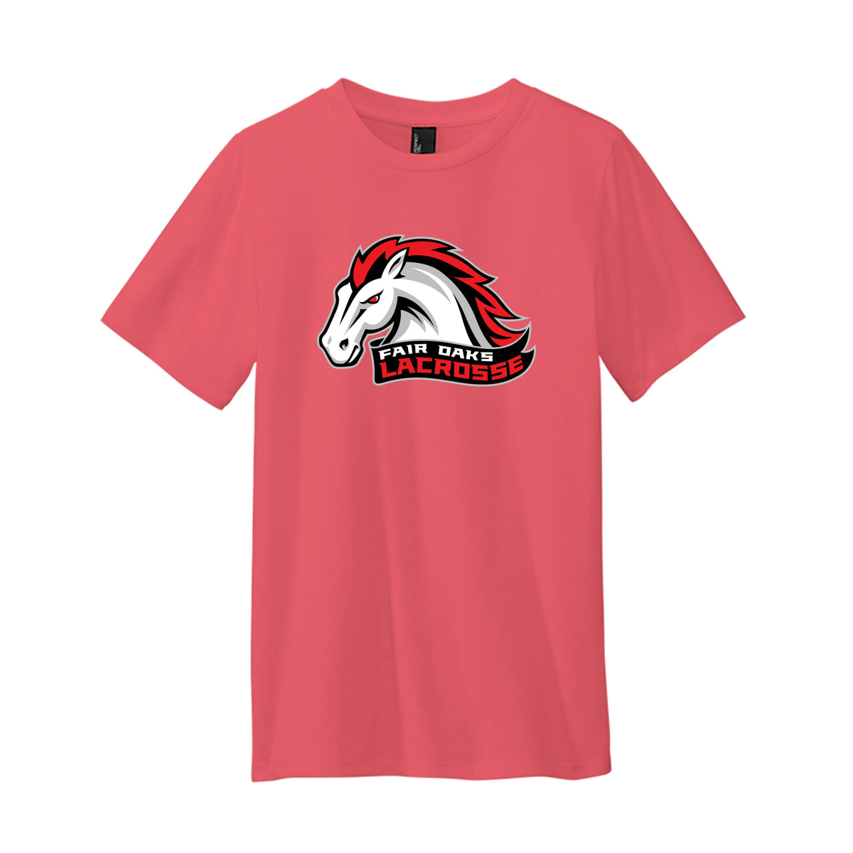 Lacrosse Fanatic  Red Frost / YXS Fair Oaks Youth Tee from Lacrosse Fanatic