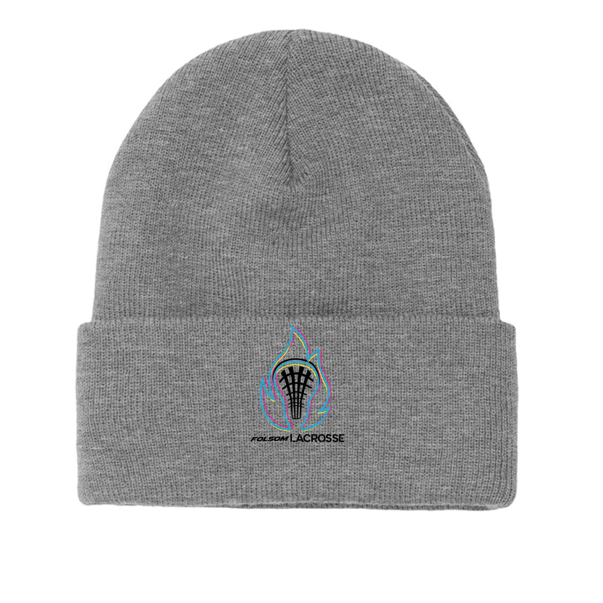 Lacrosse Fanatic  HEATHER / ONE SIZE Folsom Fury Beanie - Grey from Lacrosse Fanatic