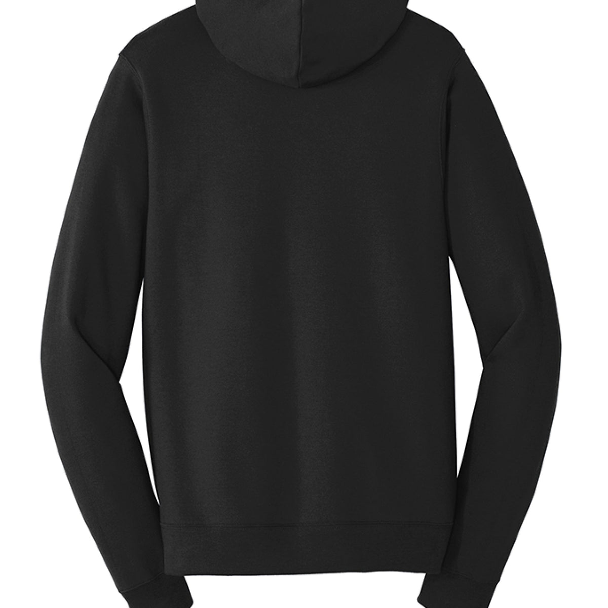 Lacrosse Fanatic  Folsom Fury Men's Fleece Zip Hoodie - Black (Name Only) from Lacrosse Fanatic