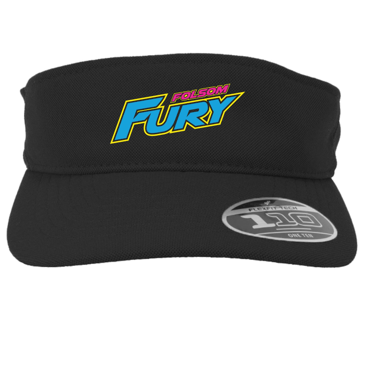 Lacrosse Fanatic  BLACK / ONE SIZE Folsom Fury Visor - Black (Name Only) from Lacrosse Fanatic