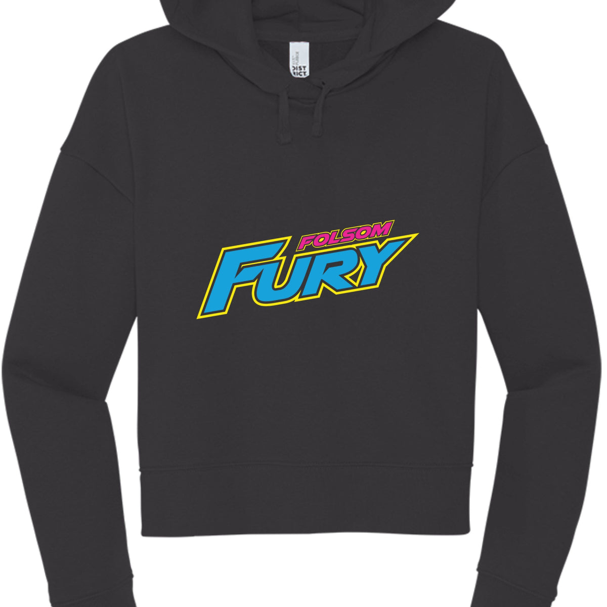 Lacrosse Fanatic  Black / XS Folsom Fury Women's Black Hoodie from Lacrosse Fanatic