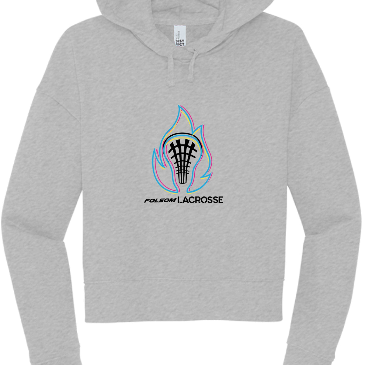 Lacrosse Fanatic  Lt Hthr Grey / XS Folsom Fury Women's Grey Hoodie from Lacrosse Fanatic