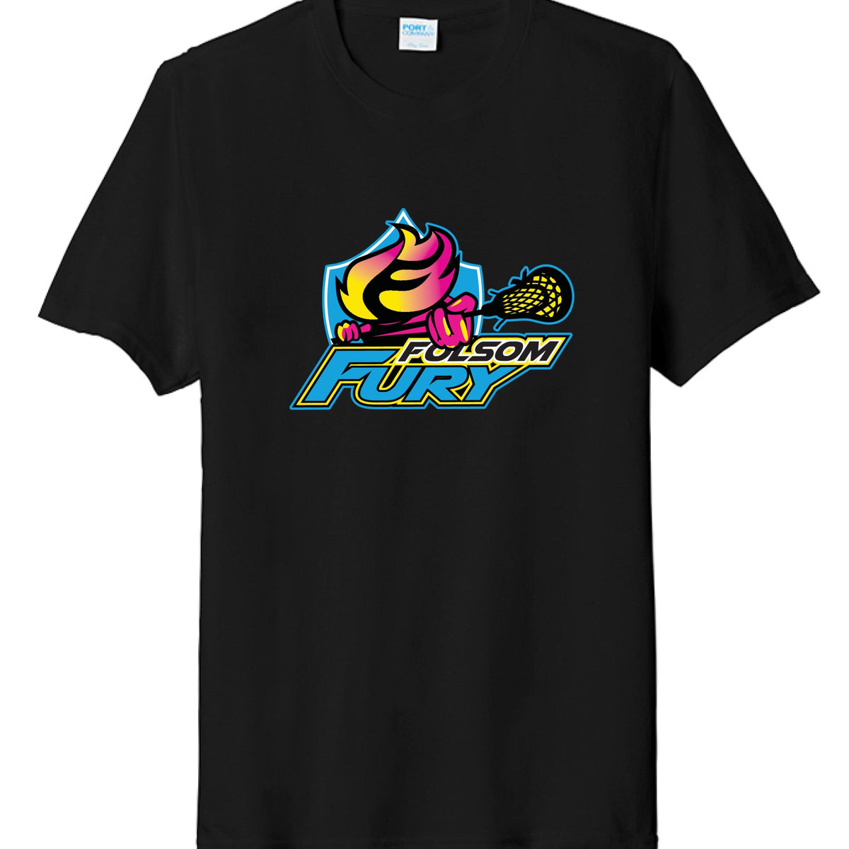 Lacrosse Fanatic  Black / S Men's Tri-Blend Tee - Black from Lacrosse Fanatic