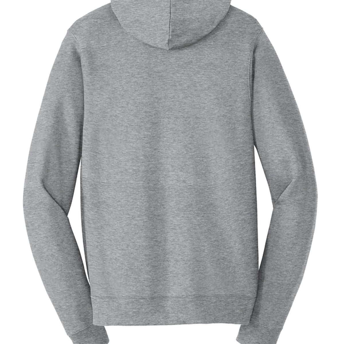 Lacrosse Fanatic  Mens Fleece Zip Hoodie - Grey from Lacrosse Fanatic