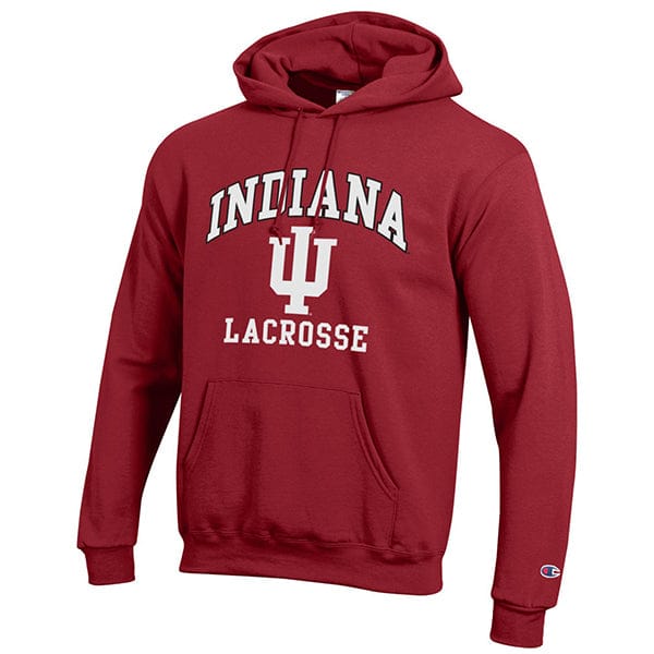Lacrosse Fanatic Shirts Indiana University Lacrosse College Hoodie from Lacrosse Fanatic