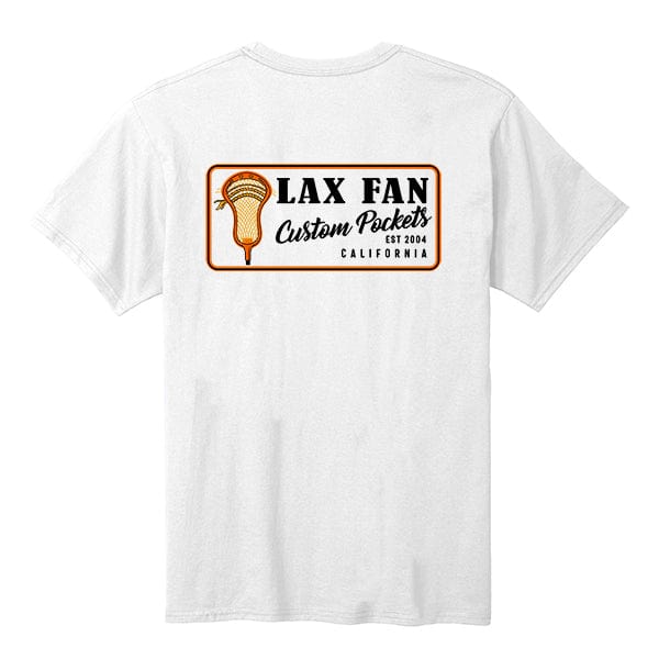 Lacrosse Fanatic Shirts Lax Fan Original T-Shirt - Lax Fan Custom Pockets from Lacrosse Fanatic