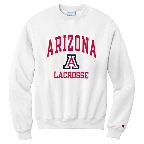 Lacrosse Fanatic Shirts University of Arizona Lacrosse College Crew Neck Sweatshirt from Lacrosse Fanatic