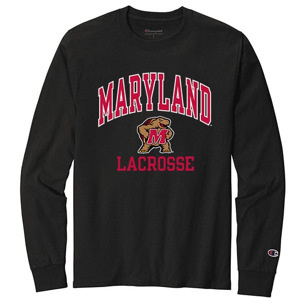 Lacrosse Fanatic Shirts University of Maryland College Long Sleeve Tee from Lacrosse Fanatic