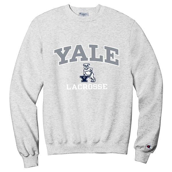 Lacrosse Fanatic Shirts Yale University Lacrosse College Crew Neck Sweatshirt from Lacrosse Fanatic